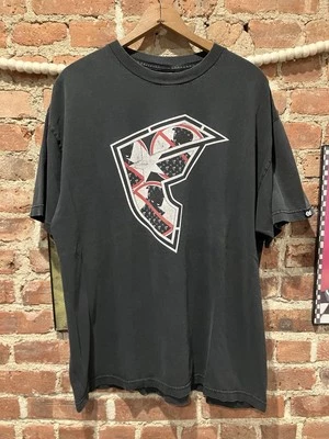 Vintage Y2K Famous Stars And Straps T Shirt My Hood Travis Barker Faded Black XL - image 1 of 4