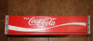BONITO ESTUCHE DE MADERA VINTAGE ENJOY COCA COLA Soda Pop Caja de madera COKE - Imagen 1 de 10
