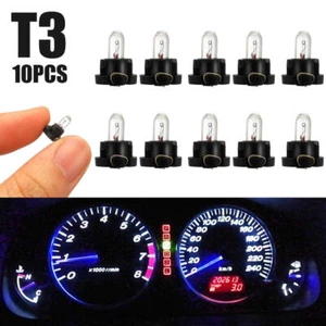 10Pcs T3 Neo Wedge Car Dash A/C Climate Heater Control Light Switch Bulbs Lamps - Imagen 1 de 12