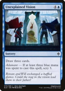 Magic the Gathering (mtg): ELD: Unexplained Vision - Picture 1 of 1