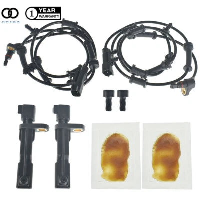 For 2008 2009-2017 Jeep Wrangler 3.6 3.8L 4Pcs ABS Wheel Speed Sensor Left/Right - Изображение 1 из 4