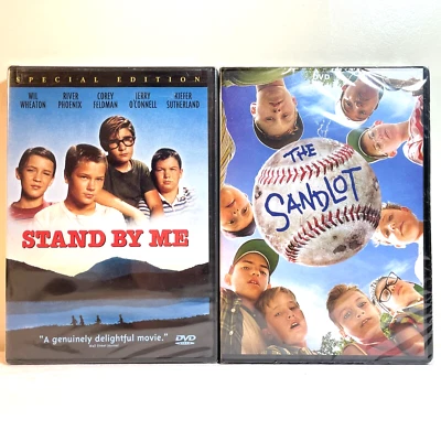 STAND BY ME / THE SANDLOT (DVD) Adventure Teen Comedy Drama NEW Foto 1 de 4