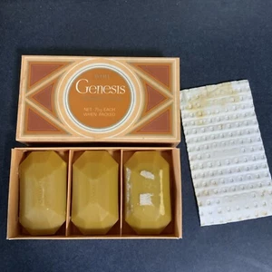 Vintage Avon Timeless Set of 3 Perfumed Soaps Gemstone shaped NOS 1970s New - Picture 1 of 3