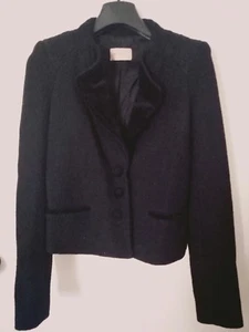 vanessa bruno athe wool black jacket - Picture 1 of 8