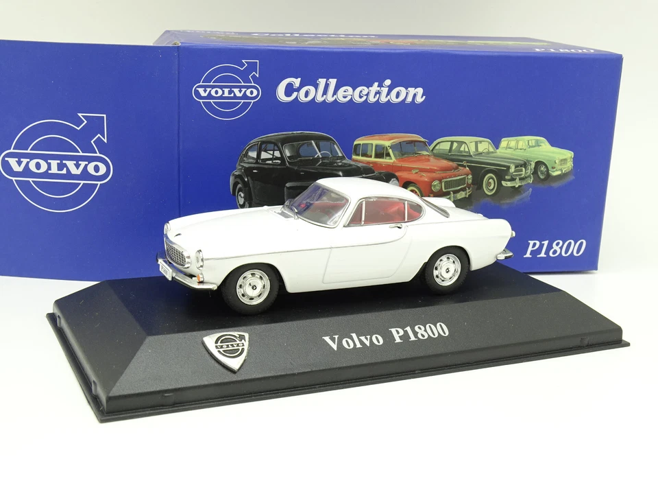 Atlas Uh Press 1/43 - Volvo P1800 White - Image 1 of 1