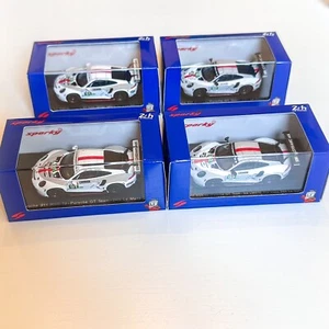 Set 4 auto / Sparky Porsche 911 RSR-19 n.91 e n.92 24h Le Mans 2021 e 2022 1:64 - Foto 1 di 6