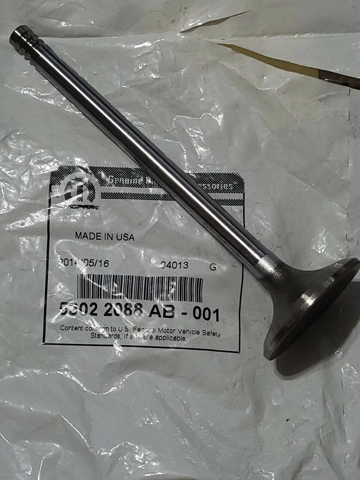 09-15 Chrysler Dodge Jeep RAM Neu Standard Auspuff Ventil 5.7L MOPAR Fabrik OEM - Bild 1 von 1
