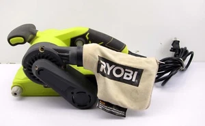 Ryobi BE319 6 Amp Portable Corded 3" x 18" Belt Sander & Dust Bag (Tool Only) - Picture 1 of 4