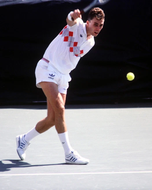 Famous Czech Tennis Pro IVAN LENDL Glossy 8x10 Photo Print Poster - Image 1 of 1