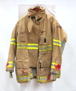 CHAQUETA DE BOMBERO GLOBE GXTREME rescate de bomberos DCFD 48x35 (retirada) #2-284 - Imagen 1 de 5