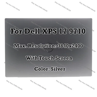 Pantalla táctil LCD completa 17.0" Dell XPS 17 9710 UHD+ 3840x2400 Foto 1 de 4