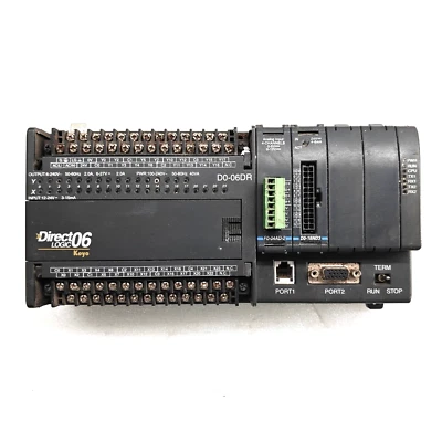 Automation Direct D0-06DR Direct Logic 06 Programmable Controller With Module - Image 1 of 4