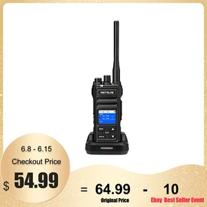 Retevis NR30S Long Range Noise Reduction GMRS IP67 Two Way Radio Walkie Talkies - Zdjęcie 1 z 13