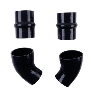 Black For 1994-2002 Dodge Ram Pickup 5.9L Diesel Silicone Intercooler Boot Hose - Picture 1 of 9
