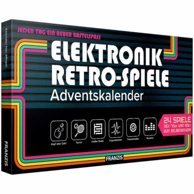FRANZIS Adventskalender Elektronik Retro-Spiele - Bild 1 von 4