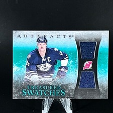 Jason Arnott 2010-11 Upper Deck Artifacts Treasured Swatches Dual Emerald /15