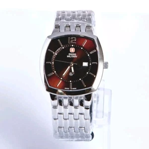 Schweizer Militär Hanowa Herren Edelstahl Uhr - Bild 1 von 3