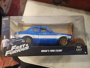 Jada The Fast and Furious Brian's Ford Escort 1:24 Diecast Model Car 99572 - Picture 1 of 5