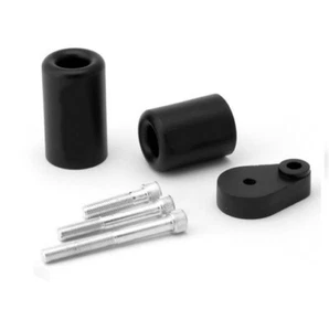 Kawasaki ZX6R ZX6 R 07-08 No Cut Black Frame Sliders - FS033-BLK - Picture 1 of 1