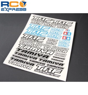 Tamiya TRF Logo Sticker Set  TAMMM024 - Image 1 of 3