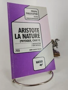 La nature: Physique, Chap. II, Aristote 1990 - Imagen 1 de 6