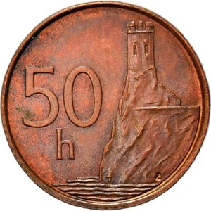 Slovakia 50 Halierov Coin | Devin Castle | 1996 - 2008 - Picture 1 of 14