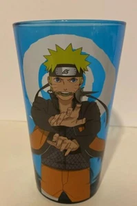 NARUTO Caja de botín exclusiva taza de vidrio de pinta azul Shippuden anime de Just Funky - Imagen 1 de 8