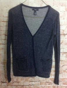 Girl's Gap Kids Cardigan Sweater Sz L 10-11 Years Blue Button Front Lightweight  - Picture 1 of 6