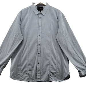 Marc Ecko Men's Size XL White Polka Dot Long Sleeve Casual Shirt - Picture 1 of 14