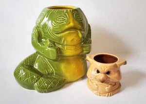 Tazza Geeki Tikis Star Wars Jabba The Hutt Salacious Crumb Tiki da collezione 2017 - Foto 1 di 4
