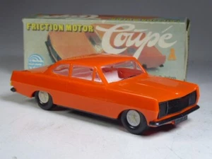 (KD-37) DDR-Modell Opel Rekord 1700 Coupé orange, 15cm lang, in OVP - Bild 1 von 2