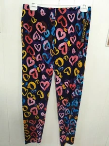 NWT NEW MIX Women Rainbow Hearts leggings SIZE XXL Loungewear - Picture 1 of 3