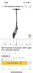 SXT E-Scooter - Bild 1 von 5