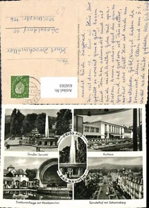 616503,Mehrbild Ak Bad Nauheim Trinkkuranlage Kurhaus Sprudelhof - Bild 1 von 1