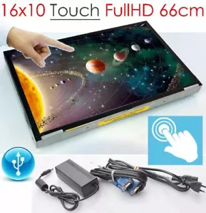 26" 66cm DIAG HOCHWERTIGER 3M TOUCHSCREEN MONITOR 1920x1200 FullHD 16:10 FORMAT - Bild 1 von 8