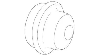 NUEVO OEM Ford 1991-2022 Crown Victoria Cojinete de rueda Tapa de grasa F1VY-1N135-A Foto 1 de 2