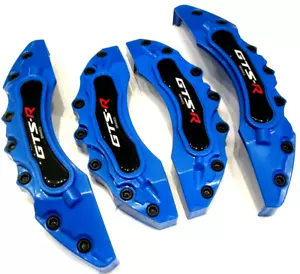 4x M Brake Caliper Cover Front Rear Power Set Blue E30 E36 E46 E90 F30 F10 E60 - Picture 1 of 7