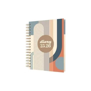 Scandi - A5 Day-to-Page Mid/Academic Year Diary Planner 2025-2026 - Picture 1 of 20