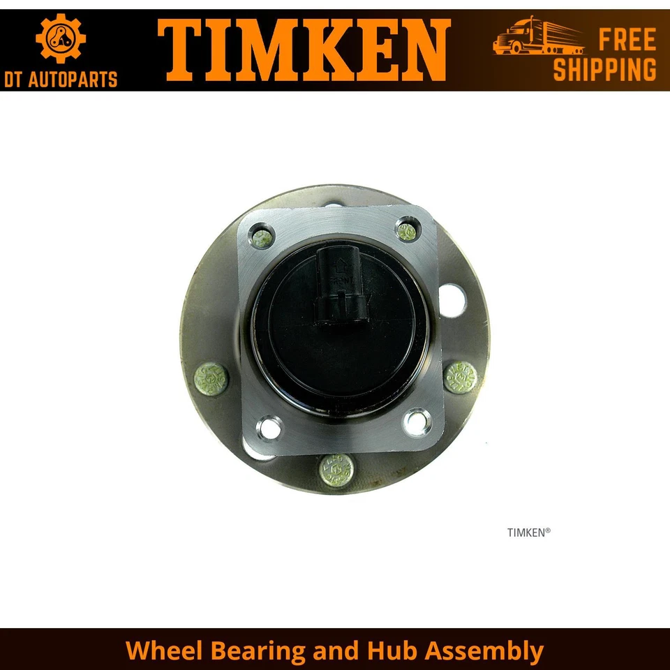For 1993-2002 Pontiac Firebird RWD Wheel Bearing and Hub Assembly Front Timken - Image 1 of 4