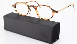 RODENSTOCK Brille Gold Bernstein Vintage 90s Sechseck 7103 B 49-25 /19 145 - Picture 1 of 12