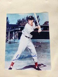 Foto firmada por Ted Williams Medias Rojas de Boston con certificado de autenticidad auténtica edición limitada - Imagen 1 de 4