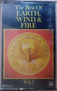 Best of Earth, Wind & Fire Vol. 1 CASSETTE CBS RSO 1978 Funk Motown Soul 1970s - Picture 1 of 6