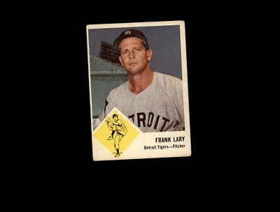 1963 Fleer 14 Frank Lary VG #D1,318469 - Image 1 of 2
