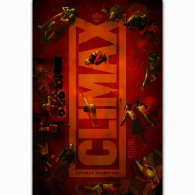 281217 Climax 2018 Película Gaspar No? PÓSTER IMPRESO PELÍCULA SOFIA BOUTELLA Foto 1 de 4