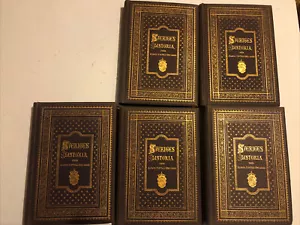 Antique Sveriges Historia - History of Sweden Vol 2 3 4 5 6 Set Staging Decor - Foto 1 di 12