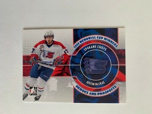 2008-09 ITG Heroes and Prospects Memorial Cup Winners #11 Justin McCrae
