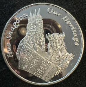 Alaskan Tribal Heritage Haa Shagoon 1 oz .999 Silbermünze - Bild 1 von 3