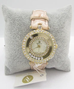 New Women Adrienne Vittadini Quartz WR Analog 32mm Watch (H89) "New Battery" - Picture 1 of 8