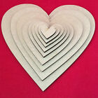 Craft Hearts Shapes  MDF Hearts, Craft Shape, Tags, Embellishments, Family Tree