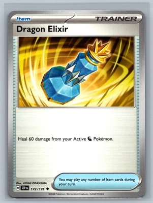 Pokemon TCG Dragon Elixir #172/191 CCG SV08: Surging Sparks - Image 1 of 2